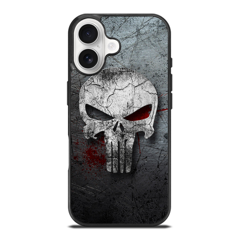 THE PUNISHER MARVEL METAL LOGO iPhone 17 Case Cover