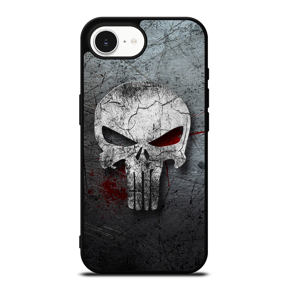THE PUNISHER MARVEL METAL LOGO iPhone 16e Case Cover