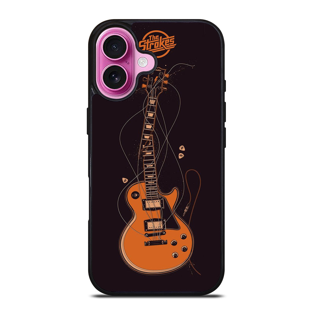 THE STROKES GUITAR LOGO iPhone 16 Plus Case Cover