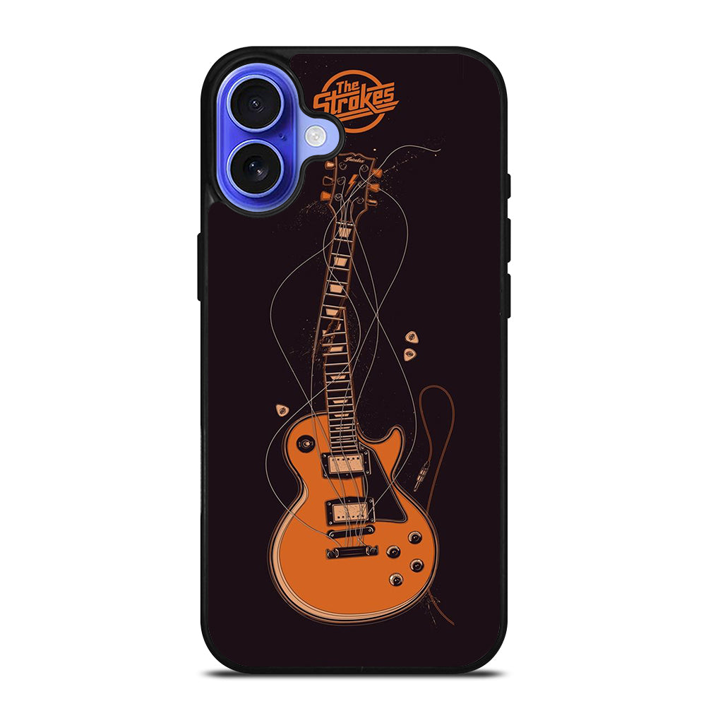 THE STROKES GUITAR LOGO iPhone 16 Case Cover