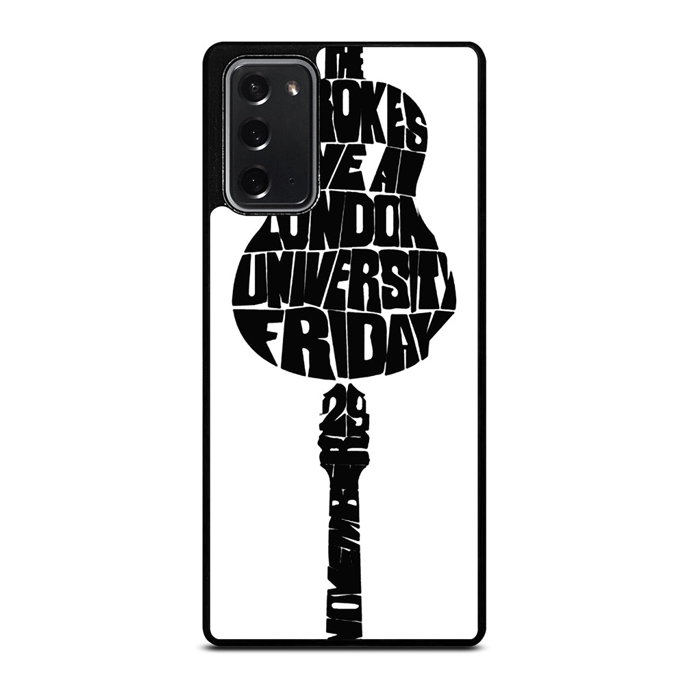 THE STROKES LOGO GUITAR Samsung Galaxy Note 20 Case Cover