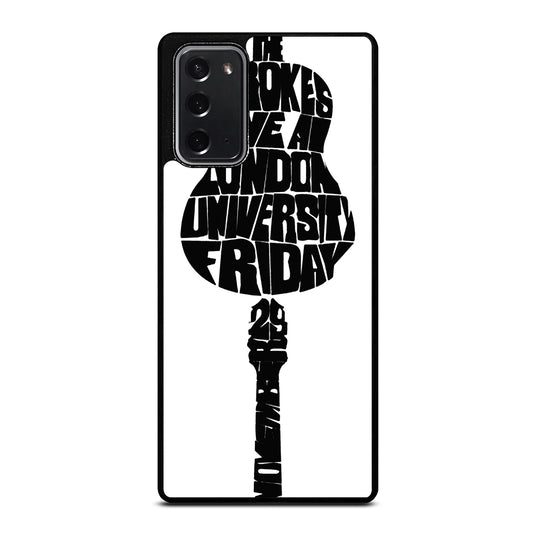 THE STROKES LOGO GUITAR Samsung Galaxy Note 20 Case Cover