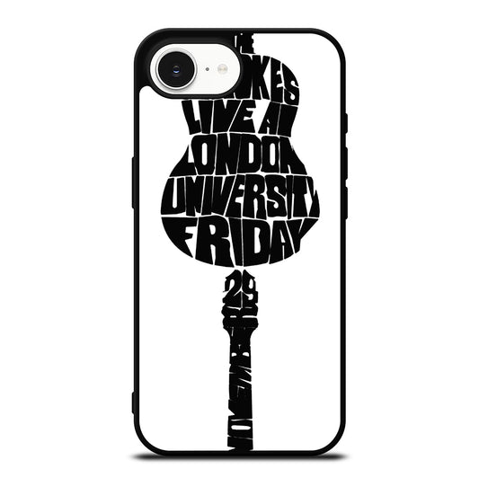 THE STROKES LOGO GUITAR iPhone 16e Case Cover