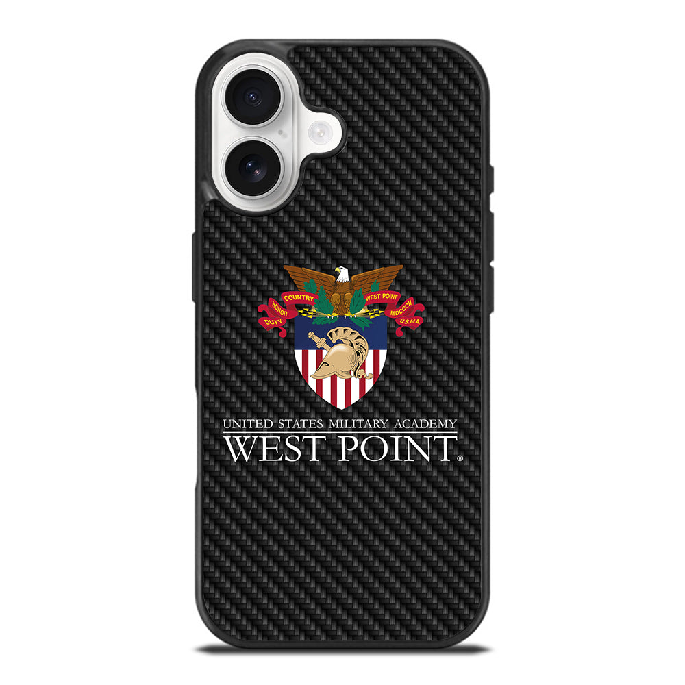 THE UNITED STATES MILITARY ACADEMY CARBON LOGO iPhone 17 Case Cover