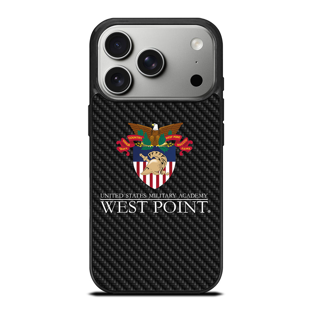 THE UNITED STATES MILITARY ACADEMY CARBON LOGO iPhone 17 Pro Case Cover