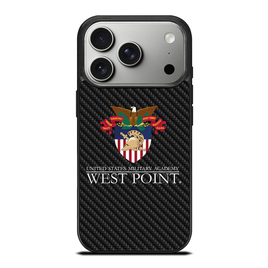 THE UNITED STATES MILITARY ACADEMY CARBON LOGO iPhone 17 Pro Case Cover