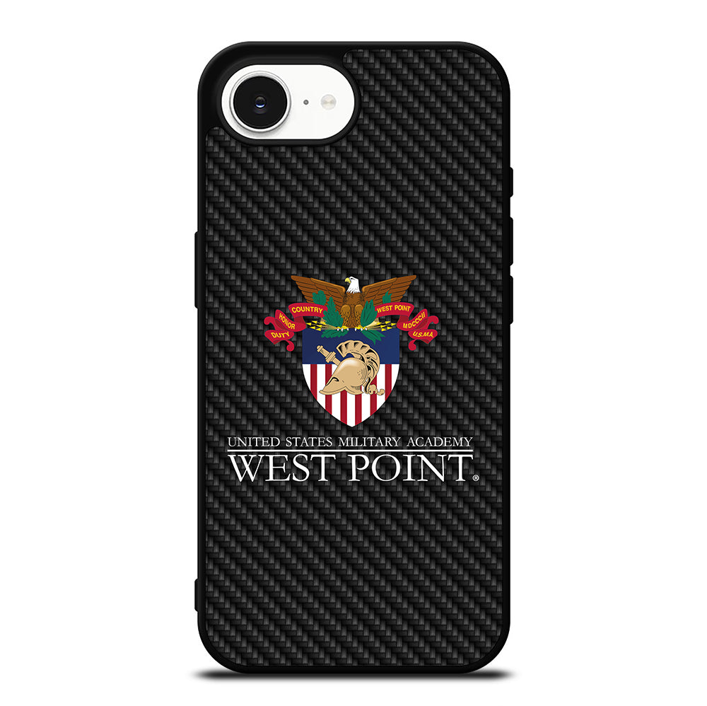 THE UNITED STATES MILITARY ACADEMY CARBON LOGO iPhone 16e Case Cover