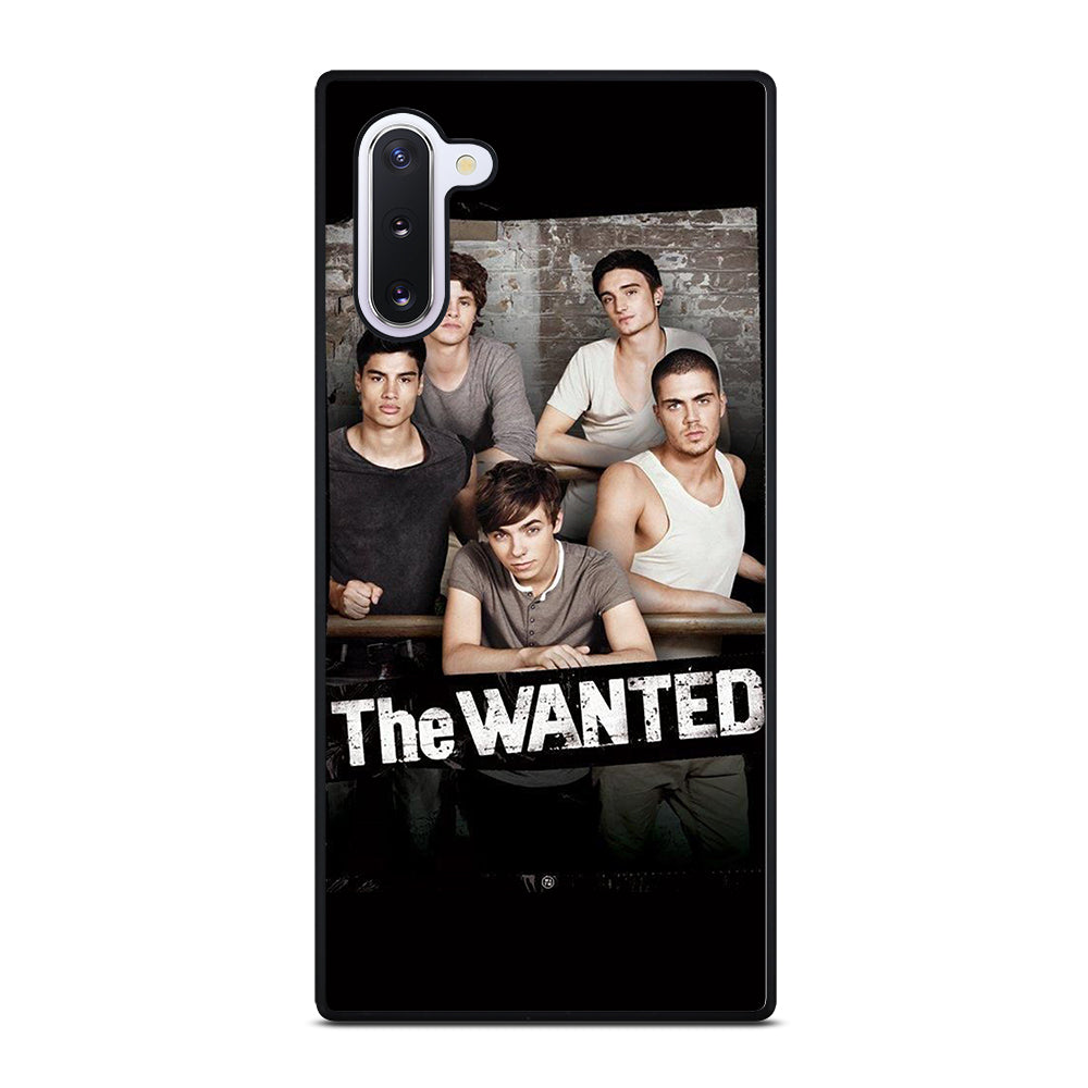 THE WANTED BAND POSTER Samsung Galaxy Note 10 Case Cover