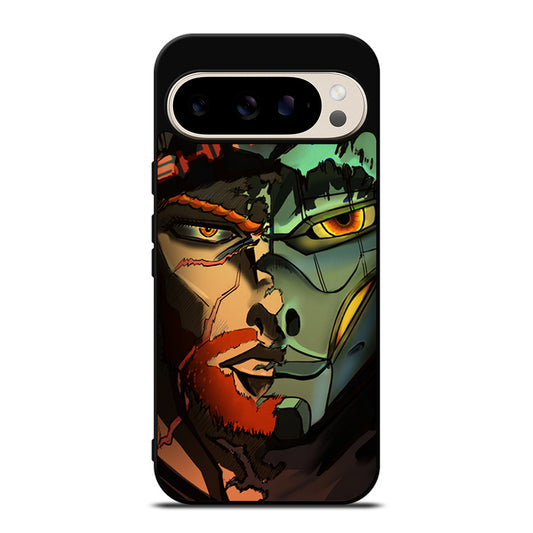 THE WATCHER FACE Google Pixel 9 Pro Case Cover