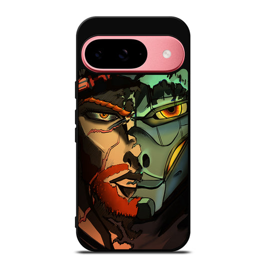 THE WATCHER FACE Google Pixel 9 Case Cover