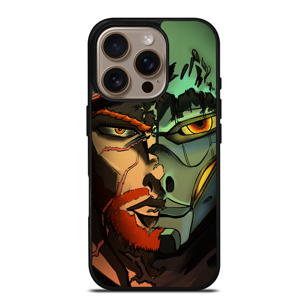 THE WATCHER FACE iPhone 16 Pro Case Cover