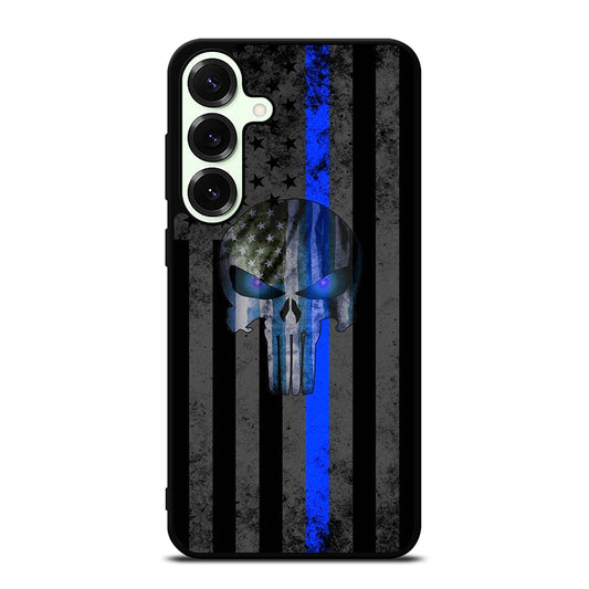 THIN BLUE LINE PUNISHER AMERICAN STRIPE LOGO Samsung Galaxy S25 Plus Case Cover
