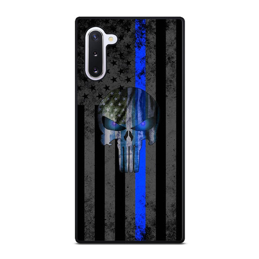 THIN BLUE LINE PUNISHER AMERICAN STRIPE LOGO Samsung Galaxy Note 10 Case Cover