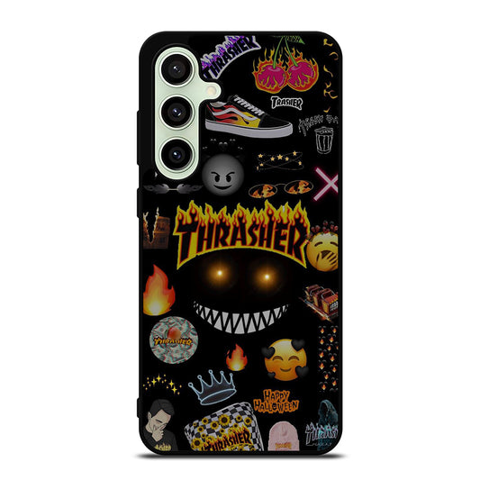 THRASER SKATEBOARD PATTERN Samsung Galaxy S24 FE Case Cover