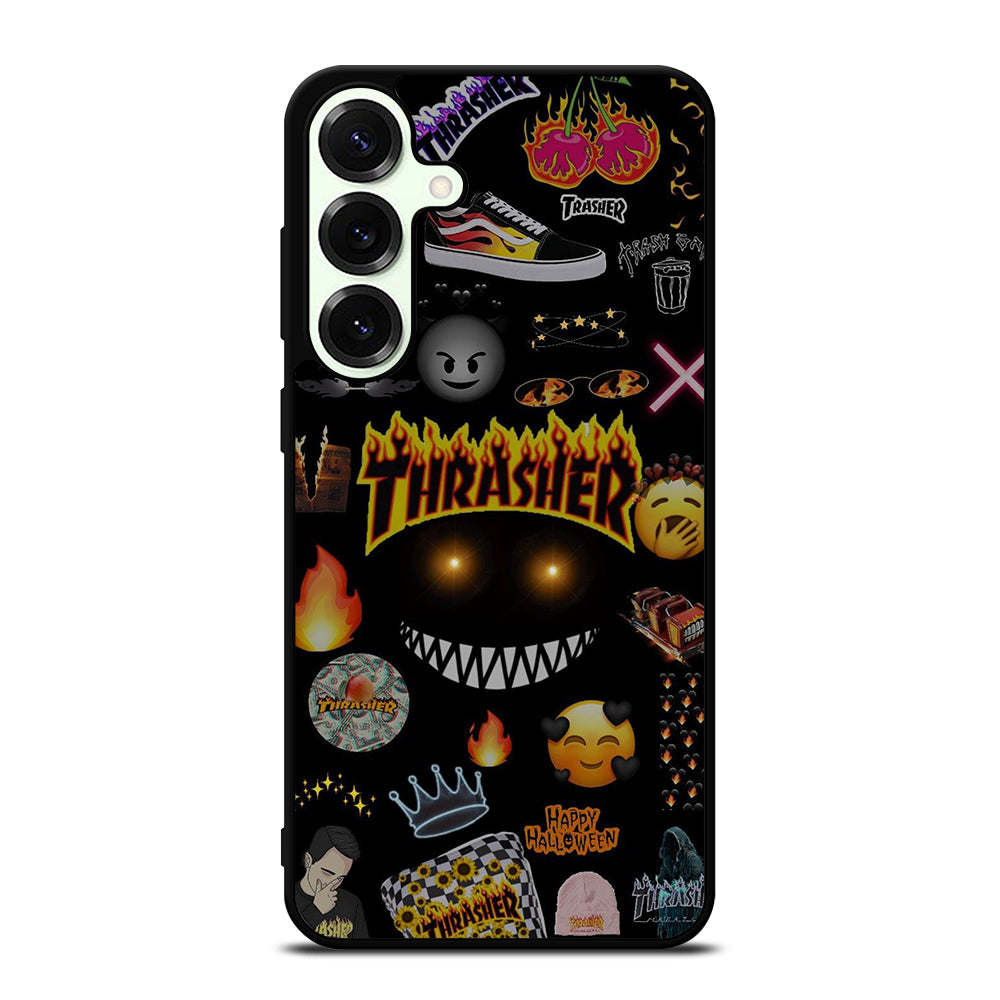 THRASER SKATEBOARD PATTERN Samsung Galaxy S25 Plus Case Cover