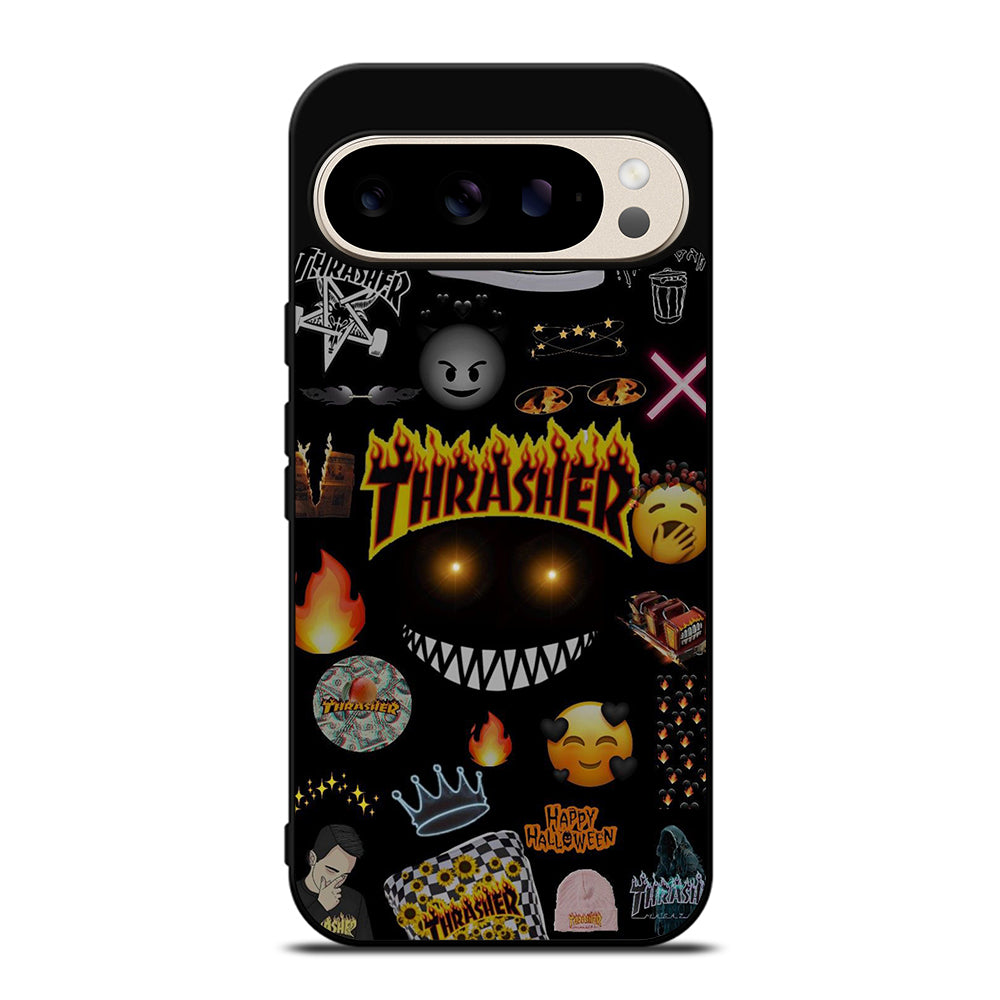 THRASER SKATEBOARD PATTERN Google Pixel 9 Pro Case Cover