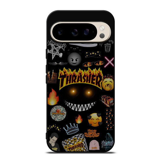 THRASER SKATEBOARD PATTERN Google Pixel 9 Pro Case Cover