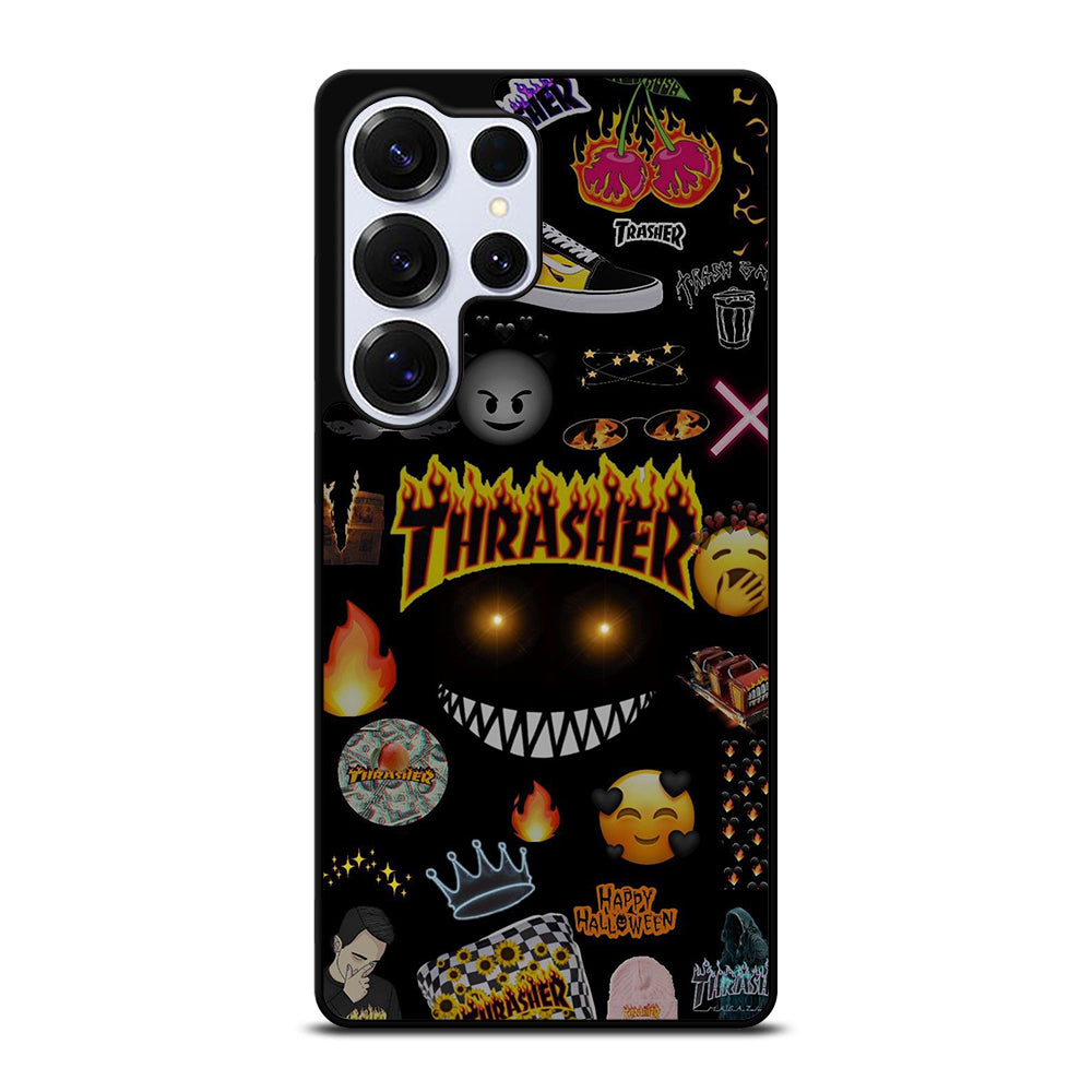 THRASER SKATEBOARD PATTERN Samsung Galaxy S25 Ultra Case Cover