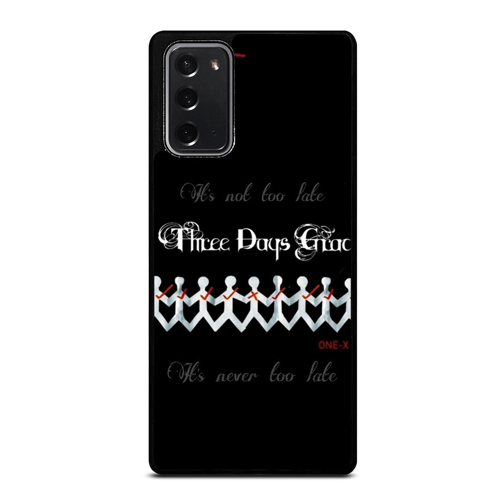 THREE DAYS GRACE LOGO BAND Samsung Galaxy Note 20 Case Cover