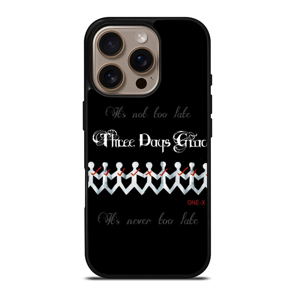 THREE DAYS GRACE LOGO BAND iPhone 16 Pro Case Cover