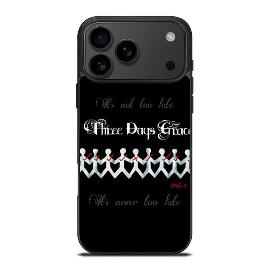 THREE DAYS GRACE LOGO BAND iPhone 17 Pro Max Case Cover