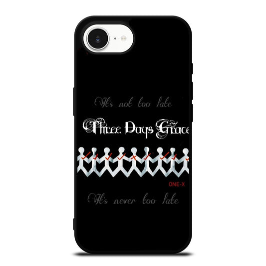 THREE DAYS GRACE LOGO BAND iPhone 16e Case Cover