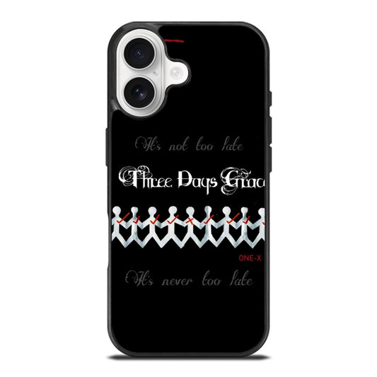 THREE DAYS GRACE LOGO BAND iPhone 17 Case Cover