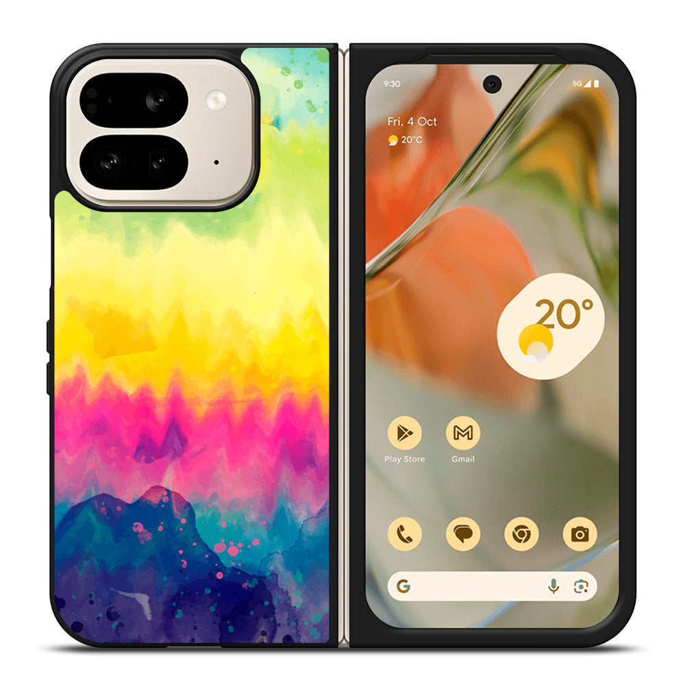 TIE DYE TIE DYE ART 3 Google Pixel 9 Pro Fold Case Cover