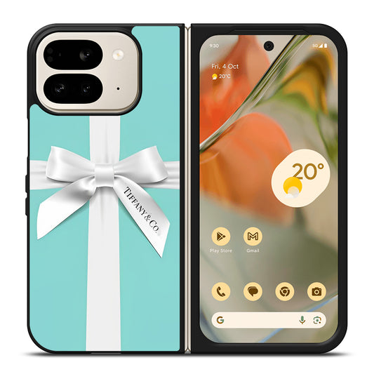TIFFANY AND CO RIBBON Google Pixel 9 Pro Fold Case Cover