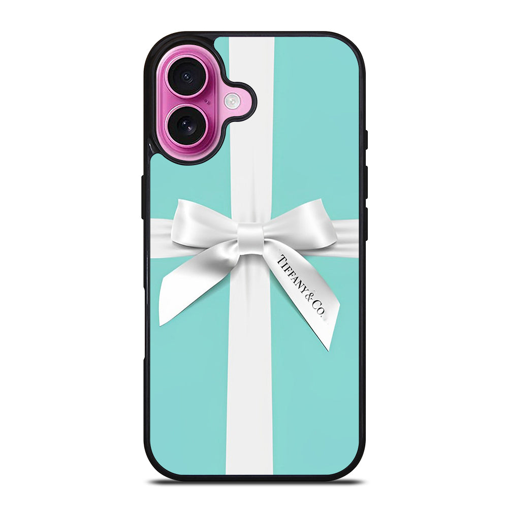 TIFFANY AND CO RIBBON iPhone 16 Plus Case Cover
