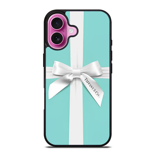 TIFFANY AND CO RIBBON iPhone 16 Plus Case Cover