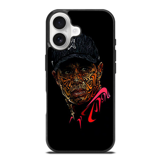 TIGER WOODS FACE iPhone 17 Case Cover