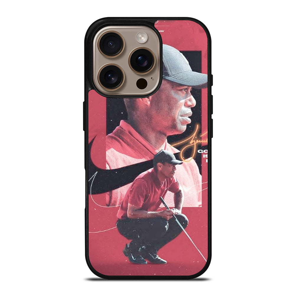 TIGER WOODS GOLF SIGNATURE iPhone 16 Pro Case Cover