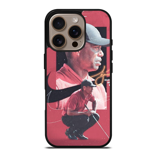 TIGER WOODS GOLF SIGNATURE iPhone 16 Pro Case Cover