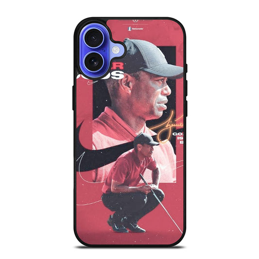 TIGER WOODS GOLF SIGNATURE iPhone 16 Case Cover