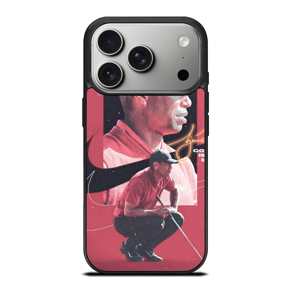 TIGER WOODS GOLF SIGNATURE iPhone 17 Pro Case Cover