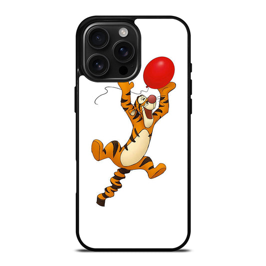 TIGGER WINNIE THE POOH BALLOON iPhone 16 Pro Max Case Cover