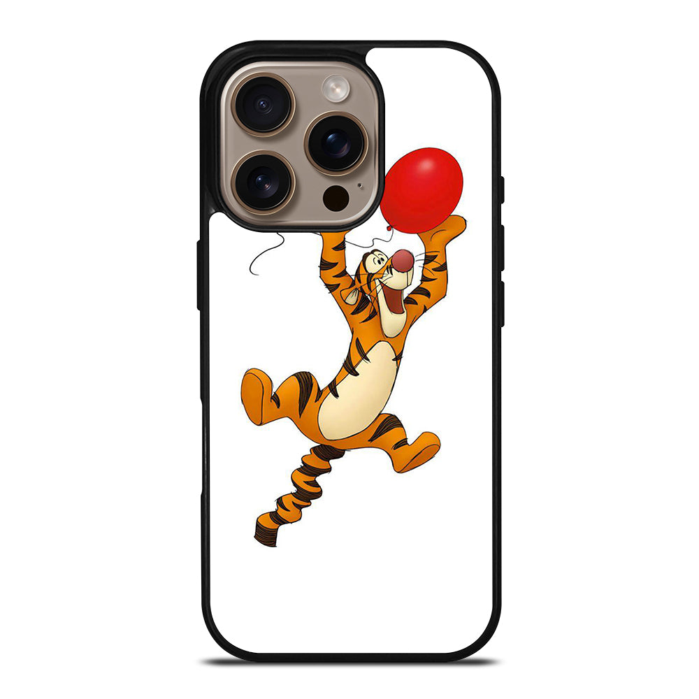TIGGER WINNIE THE POOH BALLOON iPhone 16 Pro Case Cover