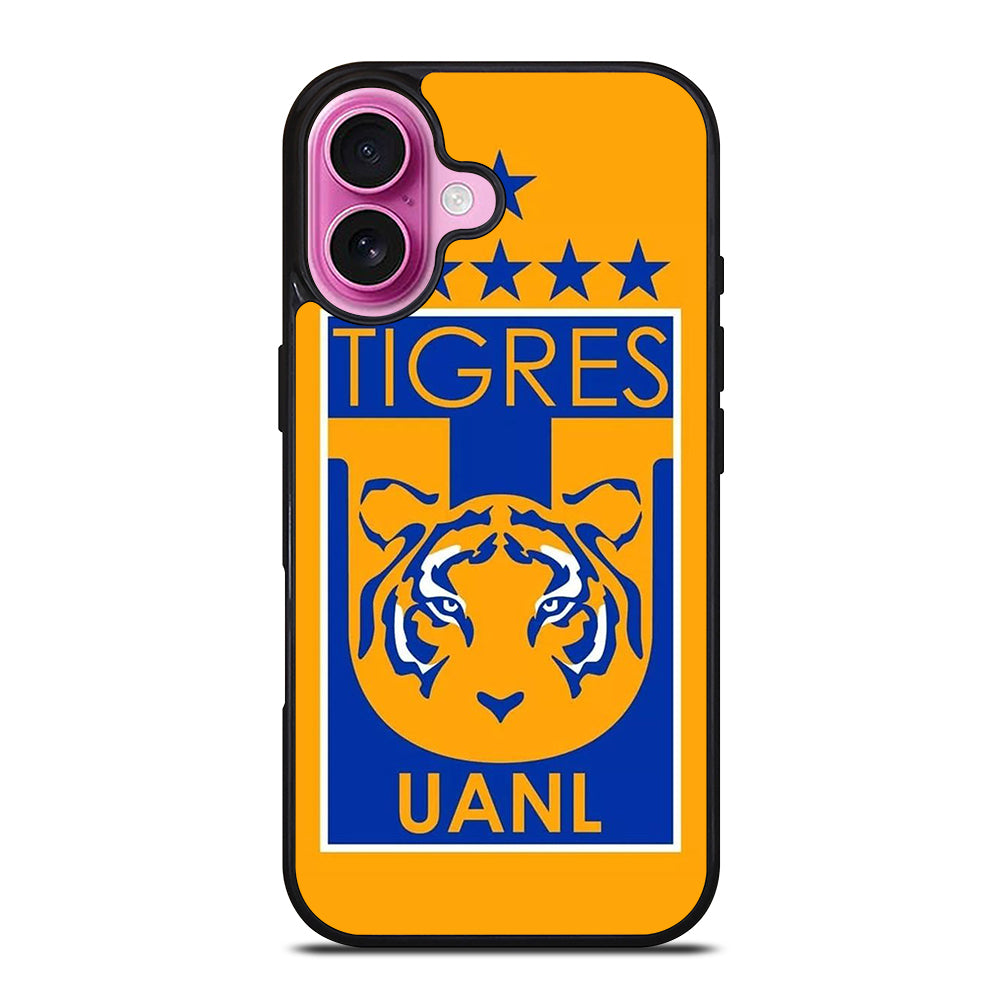 TIGRES UANL CLUB DE FUTBOL LOGO 1 iPhone 16 Plus Case Cover