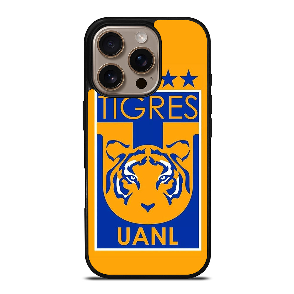 TIGRES UANL CLUB DE FUTBOL LOGO 1 iPhone 16 Pro Case Cover