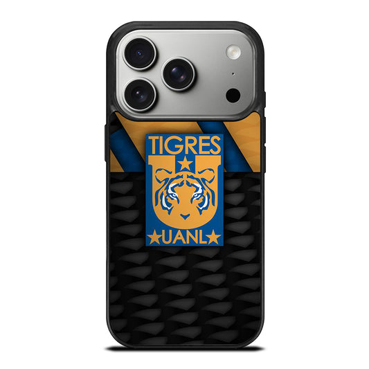 TIGRES UANL CLUB DE FUTBOL LOGO 2 iPhone 17 Pro Case Cover