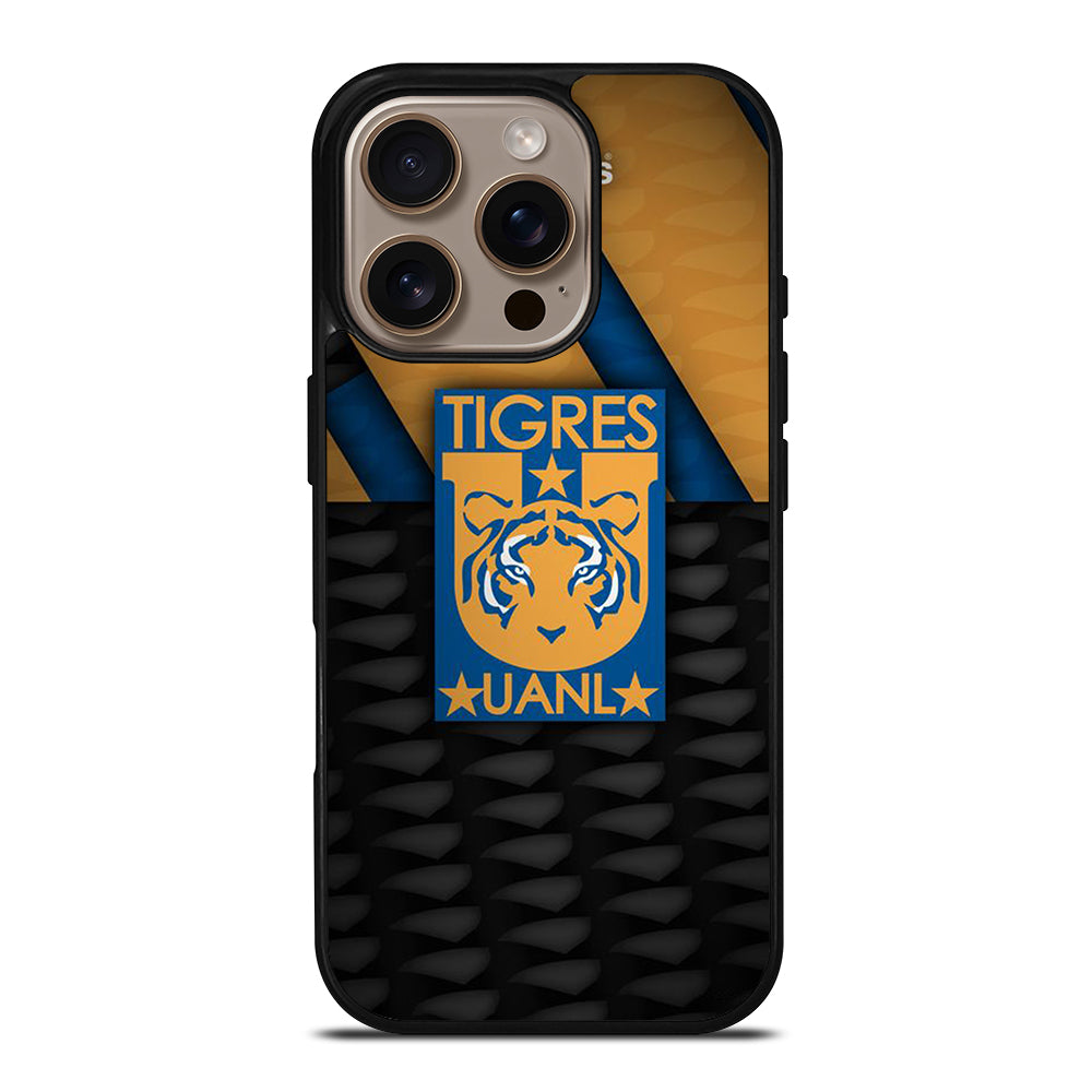 TIGRES UANL CLUB DE FUTBOL LOGO 2 iPhone 16 Pro Case Cover