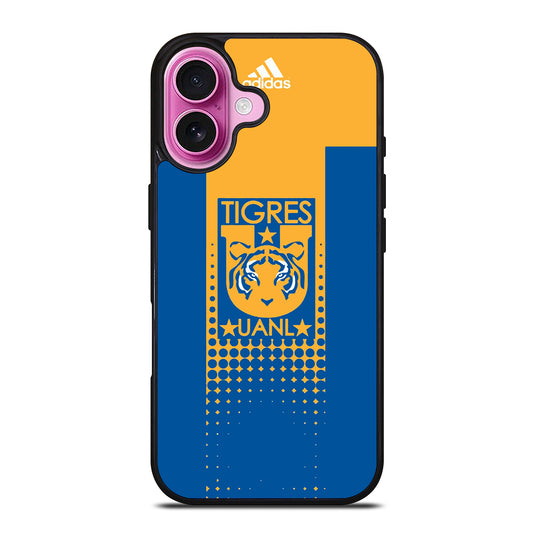 TIGRES UANL CLUB DE FUTBOL LOGO 3 iPhone 16 Plus Case Cover