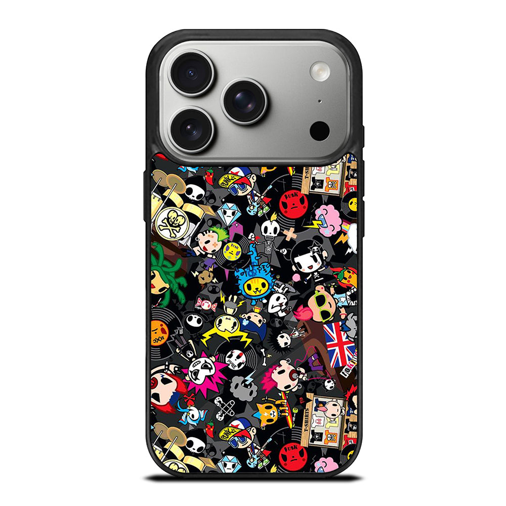 TOKIDOKI ALL CHARACTER iPhone 17 Pro Case Cover