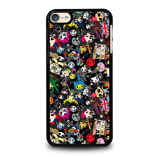 TOKIDOKI ALL CHARACTER iPod Touch 6 Case Cover