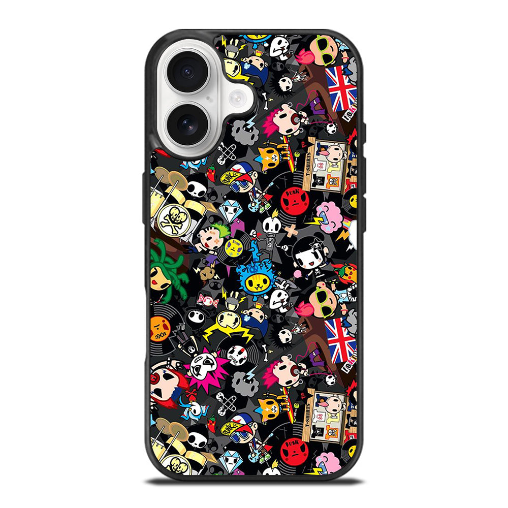 TOKIDOKI ALL CHARACTER iPhone 17 Case Cover
