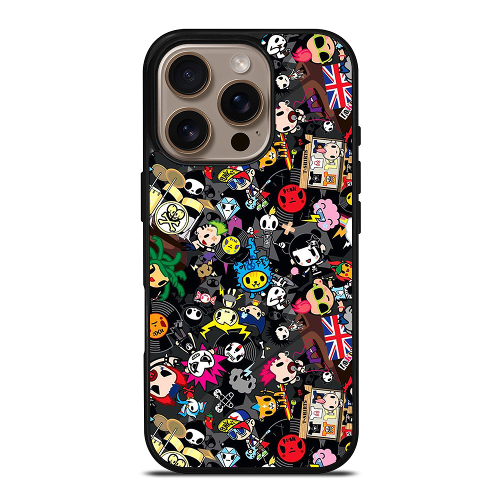 TOKIDOKI ALL CHARACTER iPhone 16 Pro Case Cover