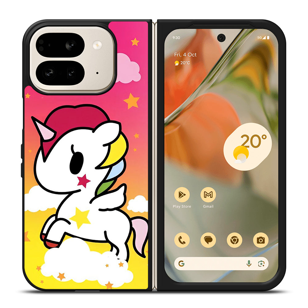 TOKIDOKI UNICORN CARTOON Google Pixel 9 Pro Fold Case Cover