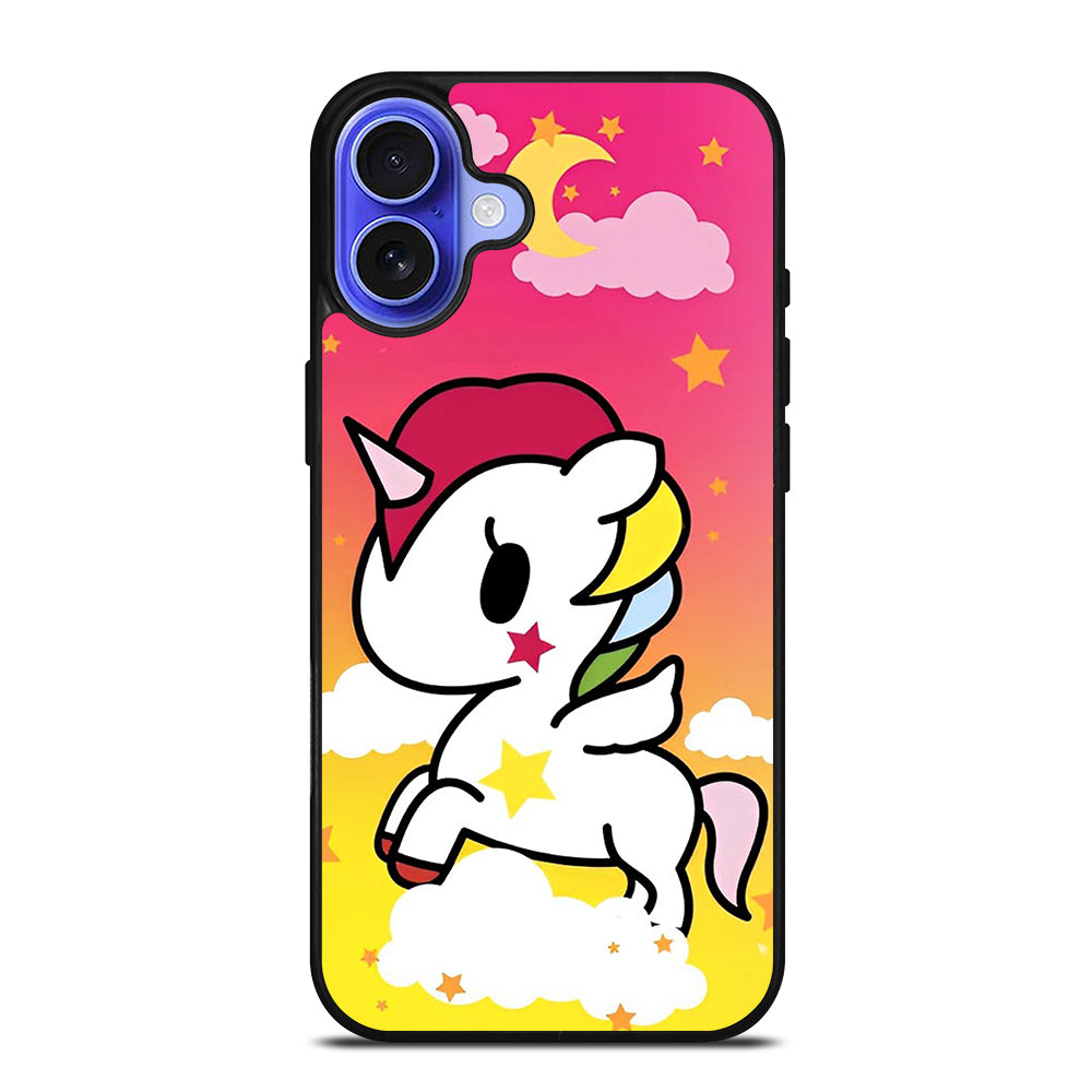 TOKIDOKI UNICORN CARTOON iPhone 16 Case Cover