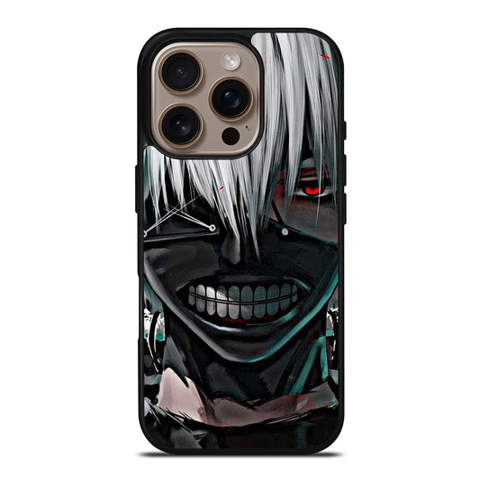 TOKYO GHOUL KEN KANEKI FACE ANIME iPhone 16 Pro Case Cover